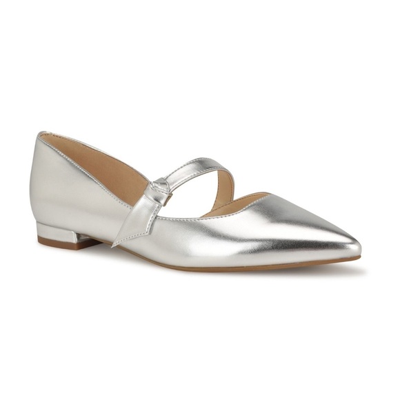Nine West Leeza Pointy Toe Flats - Picture 1 of 5